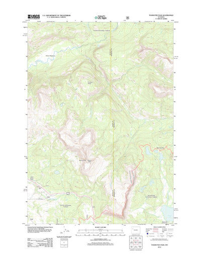 Togwotee Pass, WY (2012, 24000-Scale) Preview 1