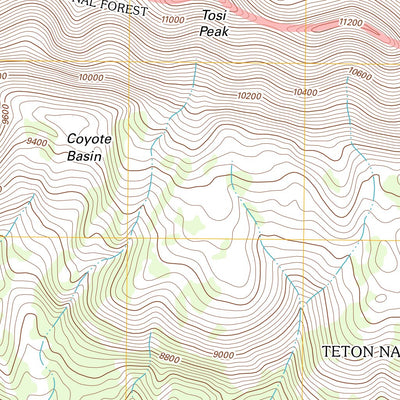 Tosi Peak, WY (2012, 24000-Scale) Preview 3