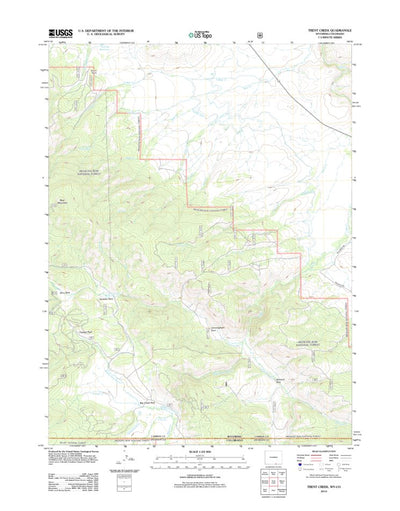 Trent Creek, WY-CO (2012, 24000-Scale) Preview 1