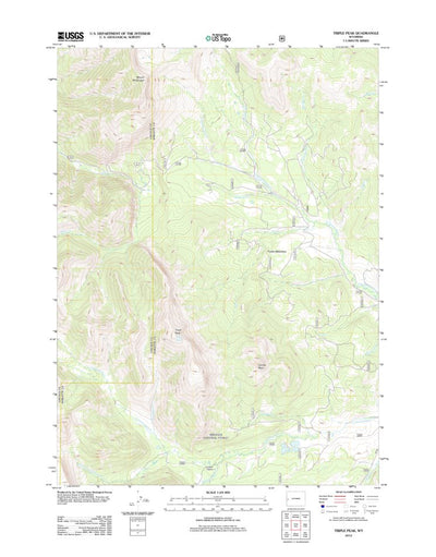 Triple Peak, WY (2012, 24000-Scale) Preview 1
