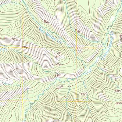 Tripod Peak, WY (2012, 24000-Scale) Preview 3