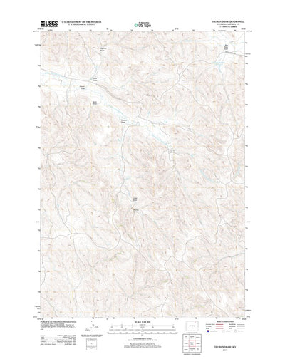 Truman Draw, WY (2012, 24000-Scale) Preview 1