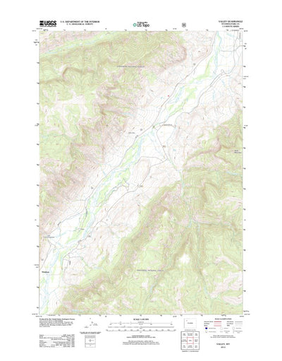 Valley, WY (2012, 24000-Scale) Preview 1