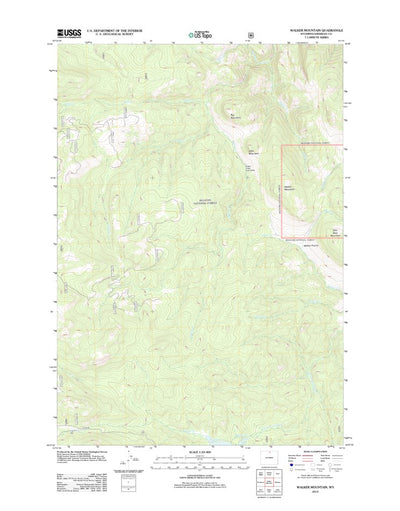 Walker Mountain, WY (2012, 24000-Scale) Preview 1