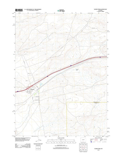Wamsutter, WY (2012, 24000-Scale) Preview 1