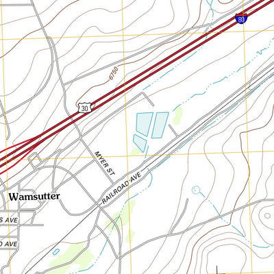 Wamsutter, WY (2012, 24000-Scale) Preview 3