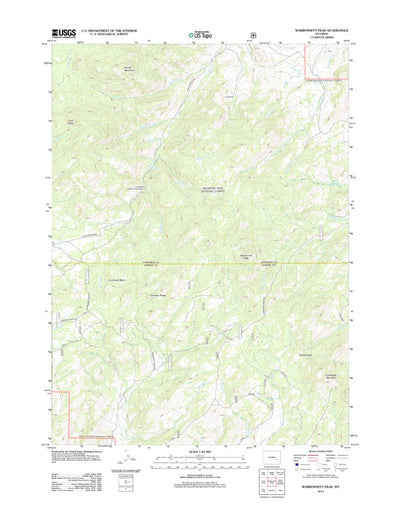 Warbonnett Peak, WY (2012, 24000-Scale) Preview 1