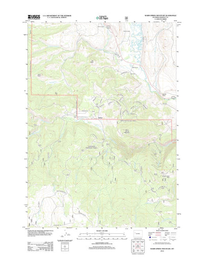 Warm Spring Mountain, WY (2012, 24000-Scale) Preview 1