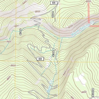 Warm Spring Mountain, WY (2012, 24000-Scale) Preview 3