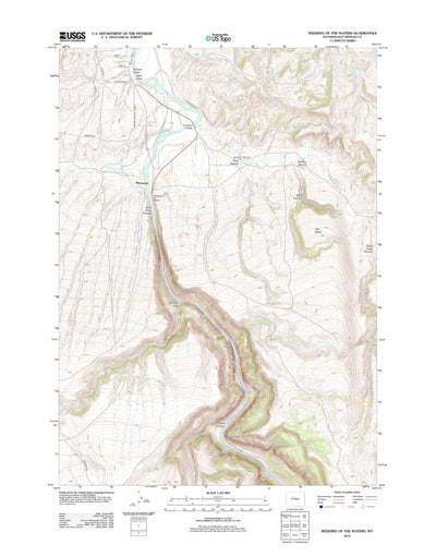 Wedding Of The Waters, WY (2012, 24000-Scale) Preview 1
