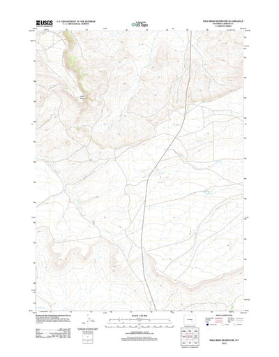 Wild Irish Reservoir, WY (2012, 24000-Scale) Preview 1