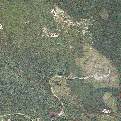 ad nauseam Maine - Rainbow Lake East - Baxter State Park digital map