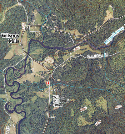ad nauseam Maine - Wilsons Mills - Rangeley Lakes digital map