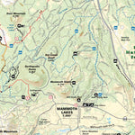 Adventure Maps, Inc. B-Mammoth Lakes, California Trail Map-2021 digital map