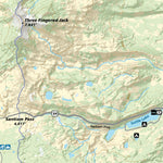 Adventure Maps, Inc. Central Oregon Road Biking Map digital map