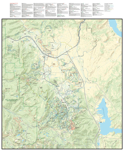 Adventure Maps, Inc. Park City, Utah Trail Map digital map