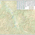 Adventure Maps, Inc. Sawtooth & Whitecloud Mountains, Idaho Trail Map digital map