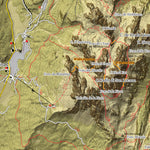 Adventuremapping Ltd. Tre Cime, Drei Zinnen, Cadini di Misurina digital map