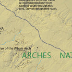 AMG Maps Arches National Park digital map
