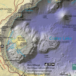 AMG Maps Crater Lake National Park digital map