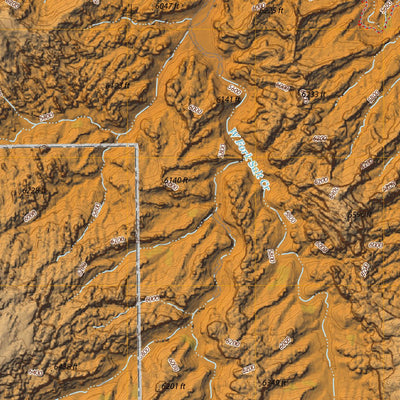 AMG Maps Moab West digital map