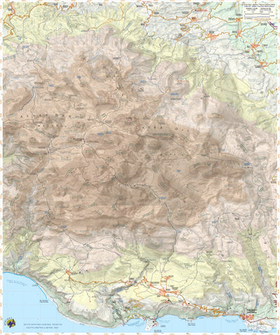 Anavasi editions Lefka Ori, Sfakia-Pachnes digital map