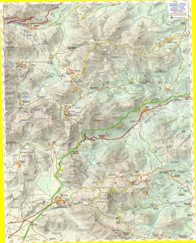 Anavasi editions Mt Artemisio - Farmakas digital map