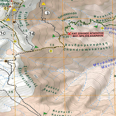 Anavasi editions Mt Olympus, Greece digital map