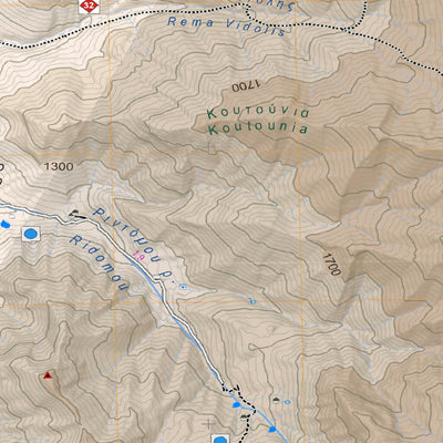 Anavasi editions Taygetos Main, Peloponnese [Hiking Map 1:25.000] digital map