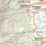 Anavasi editions Taygetos North, Peloponnese [Hiking Map 1:25.000] digital map