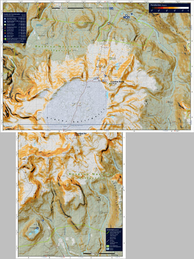 Andes Profundo Nevados de Sollipulli digital map