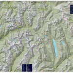 Andes Profundo Valle de Cochamo digital map