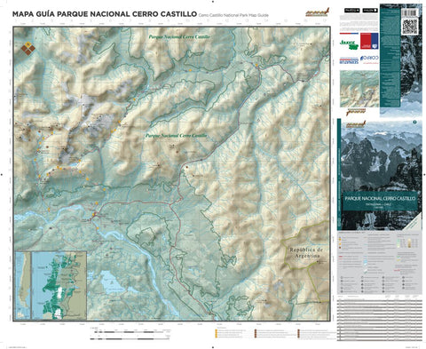 Andeshandbook Parque Nacional Cerro Castillo (Lado A) digital map