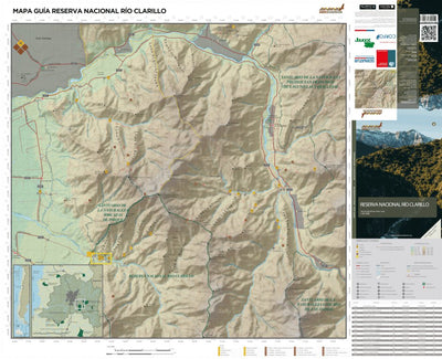 Andeshandbook Parque Nacional Rio Clarillo - Mapa Guía Andeshandbook bundle