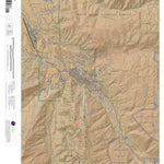 Apogee Mapping, Inc. Aspen, Colorado 7.5 Minute Topographic Map - Color Hillshade digital map