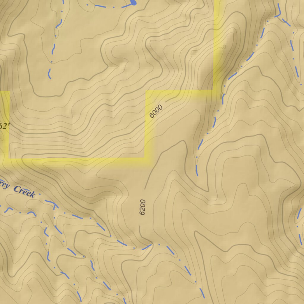 Battle Rock, Colorado 7.5 Minute Topographic Map - Color Hillshade by ...