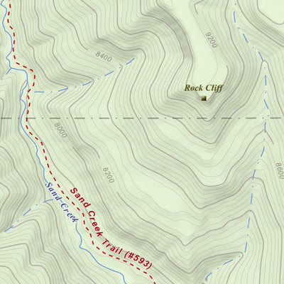 Apogee Mapping, Inc. Bear Mountain, Colorado 7.5 Minute Topographic Map digital map