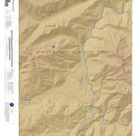Apogee Mapping, Inc. Big Soldier Mountain, Idaho 7.5 Minute Topographic Map - Color Hillshade digital map