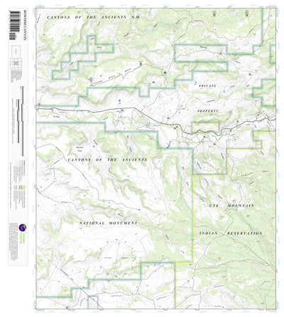 Apogee Mapping, Inc. Bowdish Canyon, Colorado 7.5 Minute Topographic Map digital map