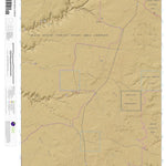 Apogee Mapping, Inc. Cedar Mesa North, Utah 7.5 Minute Topographic Map - Color Hillshade digital map