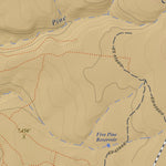 Apogee Mapping, Inc. Doe Canyon, Colorado 7.5 Minute Topographic Map - Color Hillshade digital map