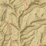Apogee Mapping, Inc. Druid Arch, Utah 7.5 Minute Topographic Map - Color Hillshade digital map