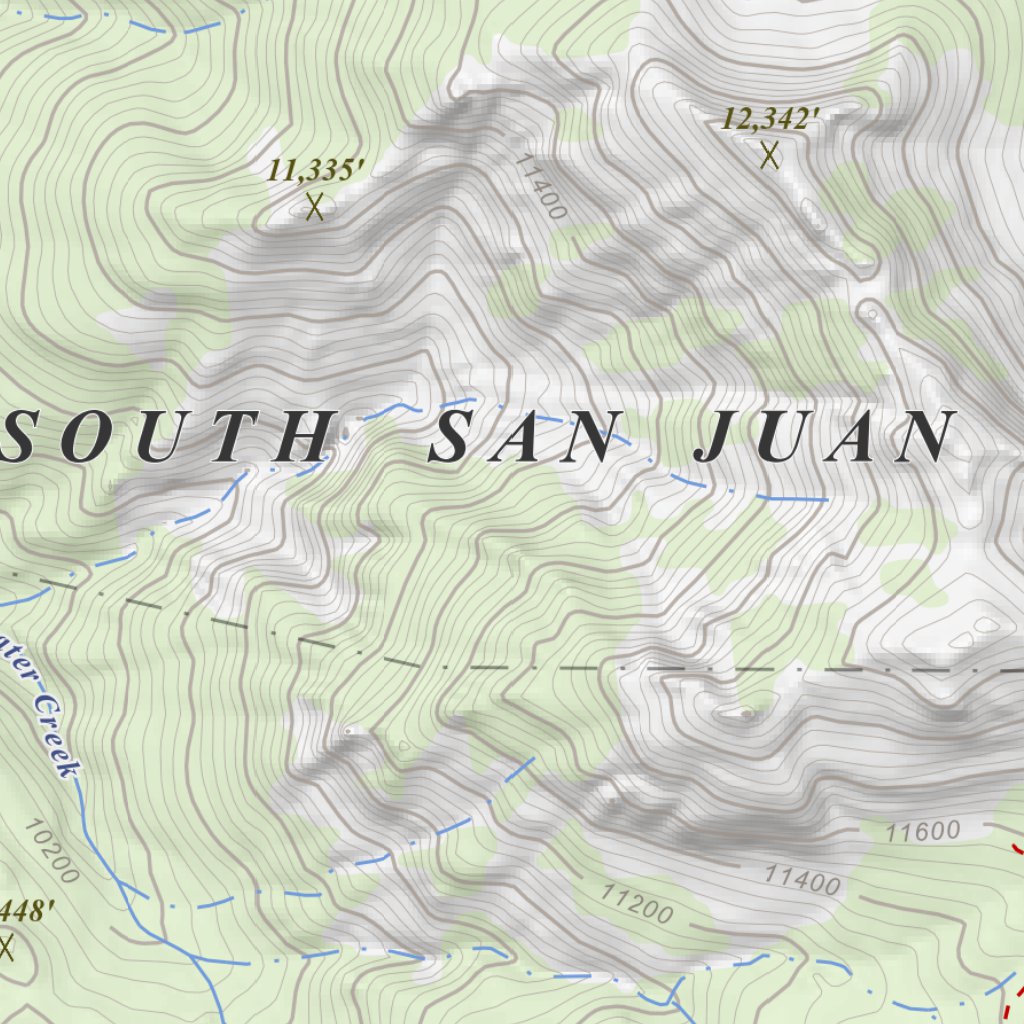 Elwood Pass, Colorado 7.5 Minute Topographic Map by Apogee Mapping