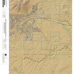 Apogee Mapping, Inc. Flagstaff East, Arizona 7.5 Minute Topographic Map - Color Hillshade digital map