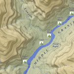 Apogee Mapping, Inc. Fossil Bay, Arizona 7.5 Minute Topographic Map - Color Hillshade digital map