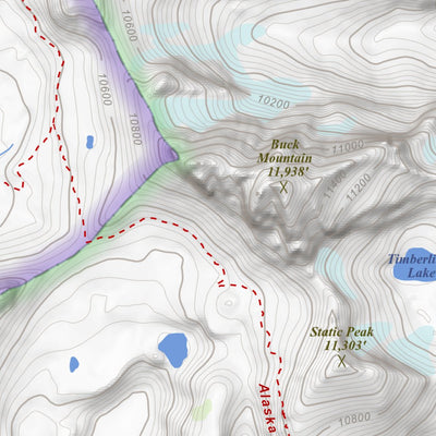 Apogee Mapping, Inc. Grand Teton, Wyoming 7.5 Minute Topographic Map digital map