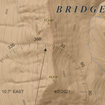 Apogee Mapping, Inc. Green River Lakes, Wyoming 7.5 Minute Topographic Map - Color Hillshade digital map