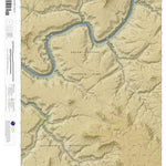 Apogee Mapping, Inc. Havasu Falls, Arizona 7.5 Minute Topographic Map - Color Hillshade digital map