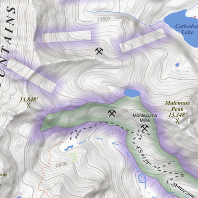 Apogee Mapping, Inc. Hayden Peak, Colorado 7.5 Minute Topographic Map digital map