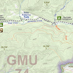 Apogee Mapping, Inc. Hermosa Creek, Colorado 15 Minute Topographic Map - Game Management Units digital map